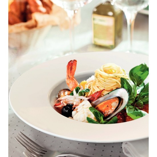 Prato Para Pasta Massa 27cm Paola Porcelana Tramontina